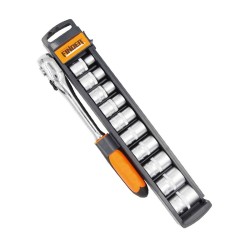 Σετ καρυδάκια με καστάνια - Sleeve tools  - 11pcs - 1/4 - Finder - 192867 Σετ καρυδάκια με καστάνια - Sleeve tools  - 11pcs - 1/4 - Finder - 192867