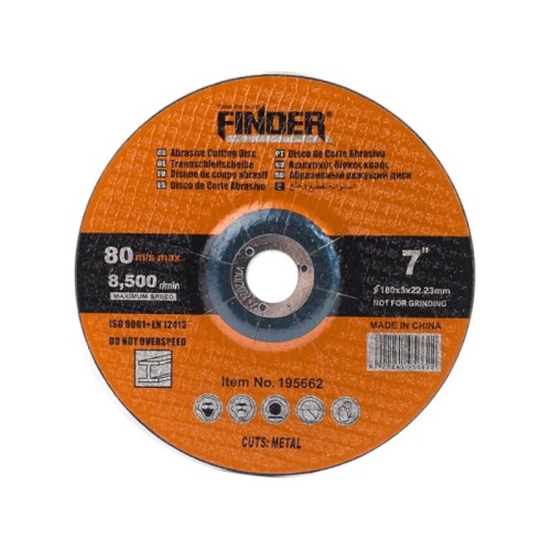 Δίσκος κοπής - Finder - 7" - T42 - 195662 Δίσκος κοπής - Finder - 7" - T42 - 195662