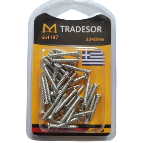 Σετ - Βίδες - 3.5X25mm - 661187 Σετ - Βίδες - 3.5X25mm - 661187