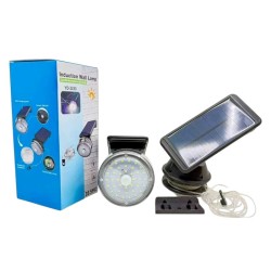 Ηλιακός προβολέας LED με γιρλάντα φωτισμού RGB & αισθητήρα κίνησης - FA-2333 - 302333