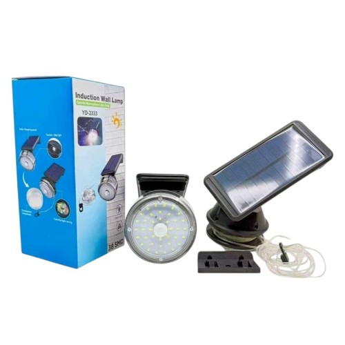 Ηλιακός προβολέας LED με γιρλάντα φωτισμού RGB & αισθητήρα κίνησης - FA-2333 - 302333 Ηλιακός προβολέας LED με γιρλάντα φωτισμού RGB & αισθητήρα κίνησης - FA-2333 - 302333
