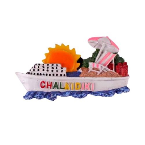 Tουριστικό μαγνητάκι Souvenir – Σετ 12pcs - Resin Magnet - Chalkidiki - 678096 Tουριστικό μαγνητάκι Souvenir – Σετ 12pcs - Resin Magnet - Chalkidiki - 678096