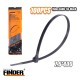 Σετ δεματικά - Tie wraps - 7.6*400mm - 100pcs - Finder - 194308 Σετ δεματικά - Tie wraps - 7.6*400mm - 100pcs - Finder - 194308
