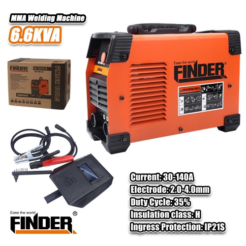 Μηχάνημα ηλεκτροκόλλησης - Inverter - IGBT - MMA - 160A - Finder - 197220 Μηχάνημα ηλεκτροκόλλησης - Inverter - IGBT - MMA - 160A - Finder - 197220