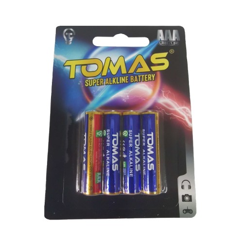 Αλκαλικές μπαταρίες - ΑΑΑ - 4pcs - 640029 Αλκαλικές μπαταρίες - ΑΑΑ - 4pcs - 640029