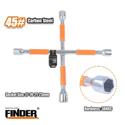Κλειδί σταυρός - Μπουλονόκλειδο - 14" - Finder - 192403 Κλειδί σταυρός - Μπουλονόκλειδο - 14" - Finder - 192403