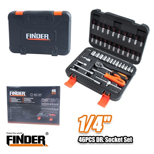 Σετ καστάνια με καρυδάκια 1/4 - 46pcs - Finder - 192541 Σετ καστάνια με καρυδάκια 1/4 - 46pcs - Finder - 192541