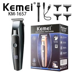 Κουρευτική μηχανή - KM-1657 - Kemei - Grey