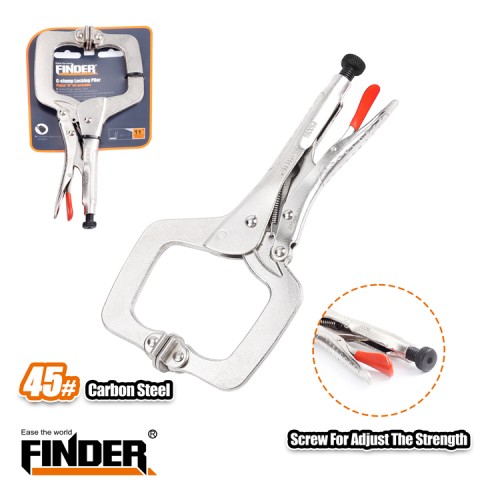 Σφιγκτήρας ηλεκτροκόλλησης - Grip τύπου C – 280mm/11" - Finder – 190014 Σφιγκτήρας ηλεκτροκόλλησης - Grip τύπου C – 280mm/11" - Finder – 190014