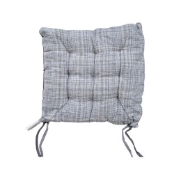 Μαξιλάρι καρέκλας διπλής όψης - 40x40cm - 720190 - Grey/Grey