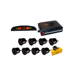 Αισθητήρες παρκαρίσματος - 8pcs - Only Screen - Black - 002181 Αισθητήρες παρκαρίσματος - 8pcs - Only Screen - Black - 002181