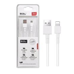 Καλώδιο φόρτισης & data - USB to Lightning - 3m - D5 -194721 Καλώδιο φόρτισης & data - USB to Lightning - 3m - D5 -194721