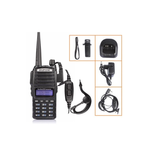 Φορητός πομποδέκτης – UHF/VHF – 5W – UV82 – Baofeng – 463082 Φορητός πομποδέκτης – UHF/VHF – 5W – UV82 – Baofeng – 463082