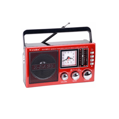 Επαναφορτιζόμενο ραδιόφωνο - XB872 BT-C - 108723 - Red Επαναφορτιζόμενο ραδιόφωνο - XB872 BT-C - 108723 - Red