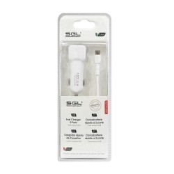 Φορτιστής αυτοκινήτου - Micro USB - 1m - V8-D13 - 110206 Φορτιστής αυτοκινήτου - Micro USB - 1m - V8-D13 - 110206