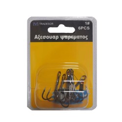 Αγκίστρια - Fishhook - No.6 - 10pcs - 830251