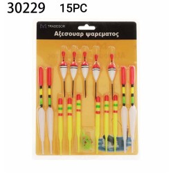 Φελλοί αλιείας - 15pcs - 930229 Φελλοί αλιείας - 15pcs - 930229