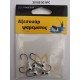 Μολυβοκεφαλές με αγκίστρι - 5gr - 5pcs - 30185 Μολυβοκεφαλές με αγκίστρι - 5gr - 5pcs - 30185
