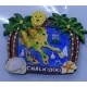 Tουριστικό μαγνητάκι Souvenir – Σετ 12pcs - Resin Magnet - 678071