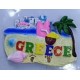 Tουριστικό μαγνητάκι Souvenir – Σετ 12pcs - Resin Magnet - 678064