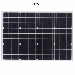 Μονοκρυσταλλικό ηλιακό πάνελ - Solar Panel - 50W - 676128 Μονοκρυσταλλικό ηλιακό πάνελ - Solar Panel - 50W - 676128