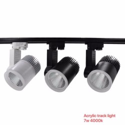 Προβολέας LED τροχιάς για ράγα φωτισμού - 7W - 4000K - 740320 Προβολέας LED τροχιάς για ράγα φωτισμού - 7W - 4000K - 740320
