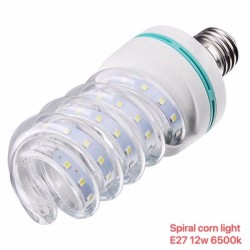 Λάμπα LED - Spiral Corn - E27 - 12W - 6500K - 356960 Λάμπα LED - Spiral Corn - E27 - 12W - 6500K - 356960
