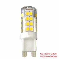 Λαμπτήρας LED - G9 - 220V - 5W - 3000K - 48D - 835132 Λαμπτήρας LED - G9 - 220V - 5W - 3000K - 48D - 835132