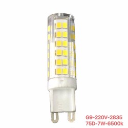 Λαμπτήρας LED - G9 - 220V - 7W - 6500K - 75D - 837563 Λαμπτήρας LED - G9 - 220V - 7W - 6500K - 75D - 837563