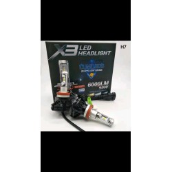 Λάμπες LED - X3 - H7 - 6000lm - 50W - 005655 Λάμπες LED - X3 - H7 - 6000lm - 50W - 005655