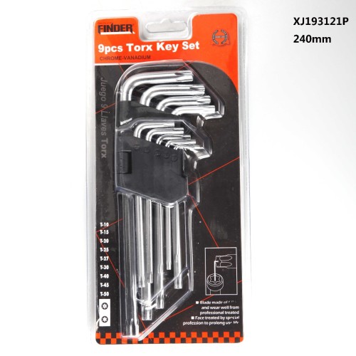 Κλειδιά Torx - 9pcs - 240mm - Finder - 193121 Κλειδιά Torx - 9pcs - 240mm - Finder - 193121