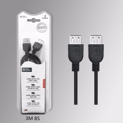 Καλώδιο USB-A Female - 3m - 8S - 197673 Καλώδιο USB-A Female - 3m - 8S - 197673