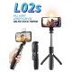 Selfie stick/stand τρίποδο με φακό - L02s - 882887