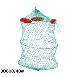 Πτυσσόμενο ψαροκάλαθο φύλαξης ψαριών - Δίχτυ - 40cm - 30600 Πτυσσόμενο ψαροκάλαθο φύλαξης ψαριών - Δίχτυ - 40cm - 30600