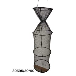 Πτυσσόμενο ψαροκάλαθο φύλαξης ψαριών - Δίχτυ - 30x90cm - 30595 Πτυσσόμενο ψαροκάλαθο φύλαξης ψαριών - Δίχτυ - 30x90cm - 30595