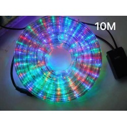 Χριστουγεννιάτικος φωτοσωλήνας LED - 10m - 210290 - RGB Χριστουγεννιάτικος φωτοσωλήνας LED - 10m - 210290 - RGB