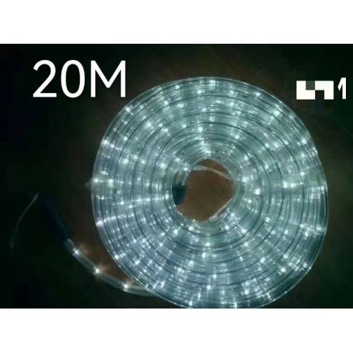 Χριστουγεννιάτικος φωτοσωλήνας LED - 20m - Cool White - 210313 Χριστουγεννιάτικος φωτοσωλήνας LED - 20m - Cool White - 210313