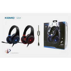Ενσύρματα ακουστικά Gaming - G-314 - KOMC - 302865 - Blue Ενσύρματα ακουστικά Gaming - G-314 - KOMC - 302865 - Blue