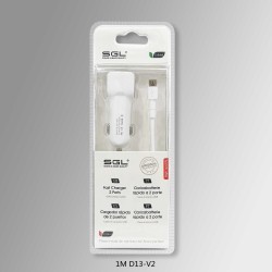 Φορτιστής αυτοκινήτου - Micro USB - 1m - V8-D13 - 110206 Φορτιστής αυτοκινήτου - Micro USB - 1m - V8-D13 - 110206