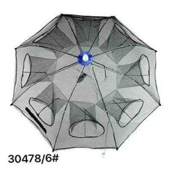 Πτυσσόμενη παγίδα ψαρέματος γαρίδων - 6 θήκες - 30478 Πτυσσόμενη παγίδα ψαρέματος γαρίδων - 6 θήκες - 30478