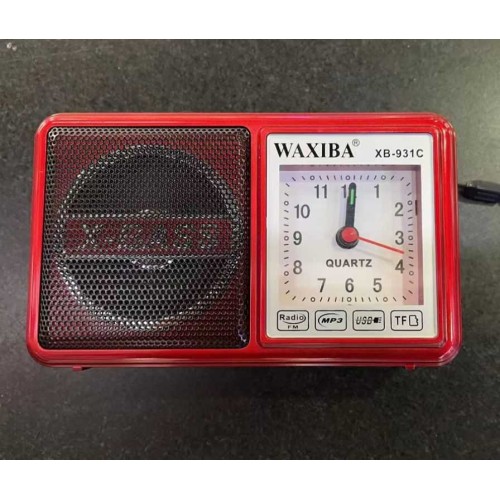 Επαναφορτιζόμενο ραδιόφωνο - XB-931C - Waxiba - 809314 Επαναφορτιζόμενο ραδιόφωνο - XB-931C - Waxiba - 809314