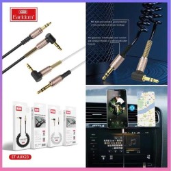 Καλώδιο ήχου σπιράλ - ET-AUX23 - Jack 3.5mm - 880165 - Black Καλώδιο ήχου σπιράλ - ET-AUX23 - Jack 3.5mm - 880165 - Black
