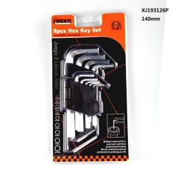 Σετ κλειδιά Allen - 9pcs - Finder - 193126 Σετ κλειδιά Allen - 9pcs - Finder - 193126
