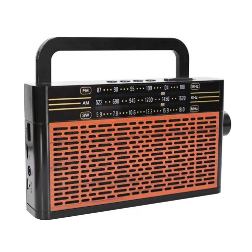 Επαναφορτιζόμενο ραδιόφωνο Retro - M8003BT - 080034 Επαναφορτιζόμενο ραδιόφωνο Retro - M8003BT - 080034