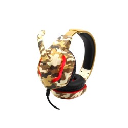 Ενσύρματα ακουστικά Gaming - G312 - KOMC - 302810 - Army Brown Ενσύρματα ακουστικά Gaming - G312 - KOMC - 302810 - Army Brown