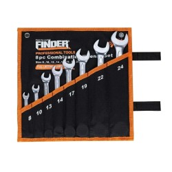 Σετ κλειδιά γερμανοπολύγωνα - 8pcs - Finder - 192111 Σετ κλειδιά γερμανοπολύγωνα - 8pcs - Finder - 192111