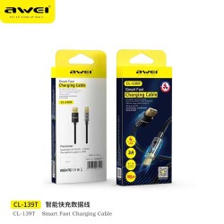 Καλώδιο φόρτισης & data - TypeC - CL-139T - AWEI - 003902 Καλώδιο φόρτισης & data - TypeC - CL-139T - AWEI - 003902