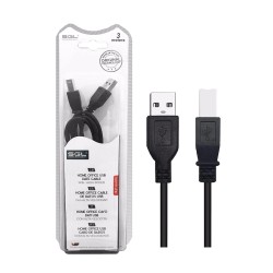 Καλώδιο περιφερειακών USB 2.0-USB-B - 3m - 5S - 197550 Καλώδιο περιφερειακών USB 2.0-USB-B - 3m - 5S - 197550