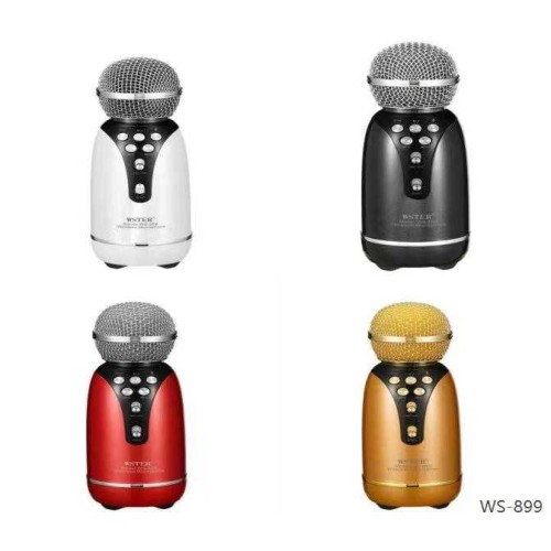 Ασύρματο μικρόφωνο Karaoke - WS-899 - Weisre - 883358 - Red