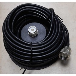 Μαγνητική βάση κεραίας πομποδέκτη σε PL-Male - 5m - 389000 Μαγνητική βάση κεραίας πομποδέκτη σε PL-Male - 5m - 389000